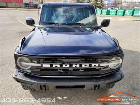 2021 Ford Bronco Outer Banks 2 Door Hard Top Convertible 23l 4 Cyl