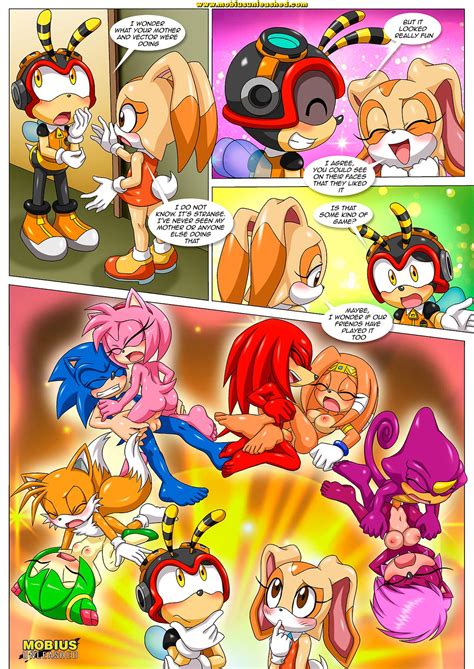 Rule 34 A New Play Comic Amy Rose Ass Balls Bbmbbf Blush Breasts