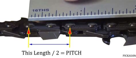 It is best to measure a few links just in case you grab a bum one, unlikely but possible. How To Measure A Chainsaw Chain - 3 Easy Steps! - PICK A SAW