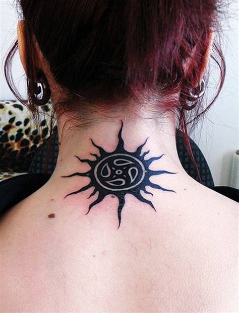 Simple Black Sun Tattoo Designs 262 Clip Art Of Black Sun Tattoo