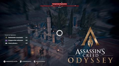 Assassins Creed Odyssey Tempel Des Hephaistos Let S Play