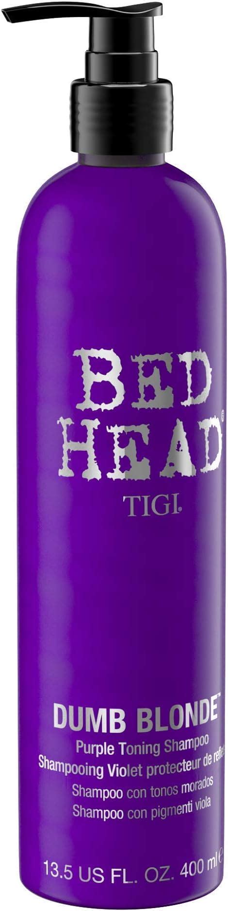 Tigi Bed Head By Tigi Dumb Blonde Purple Toning Shampoo For Blonde Hair 400 Ml Uk