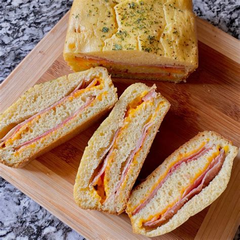 Ham And Cheese Egg Bread Safely Delish