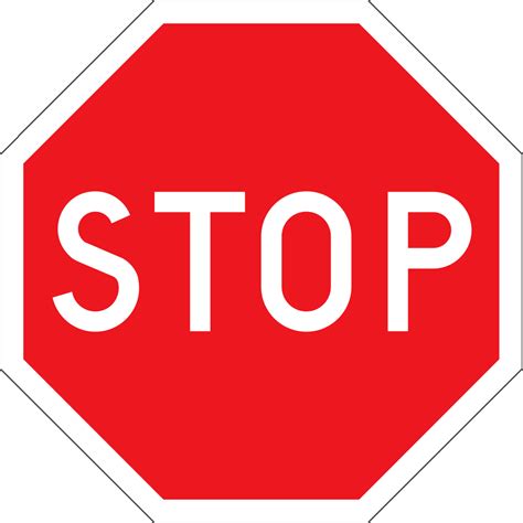 Large Stop Sign Clipart Best