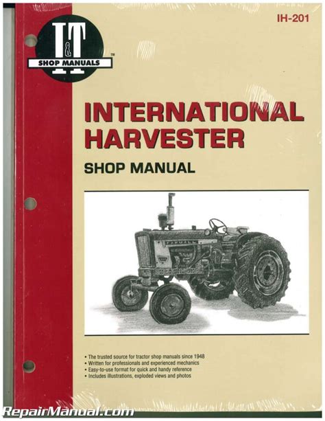 International Harvester 100 2504 B 275 B 414 Farm Tractor Service Manual