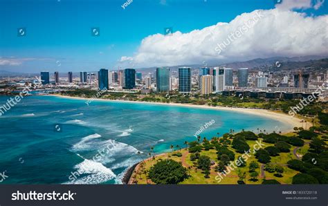69 Aerial View Ala Moana Beach Park Images Stock Photos And Vectors