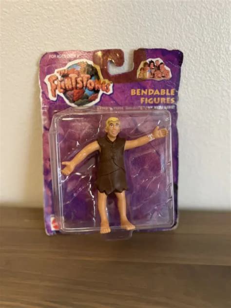 The Flintstones Movie Barney Rubble Bendable Action Figure New 1993 3