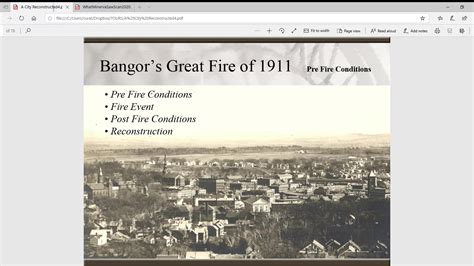 Bangors Great Fire Of 1911 By Bangor Historical Society
