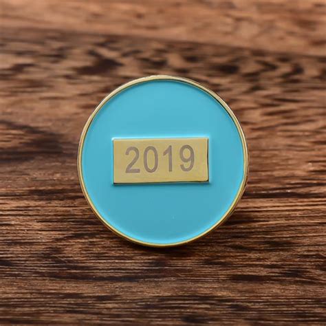 Custom Pins 2019 Round Enamel Pins Free Shipping By Air