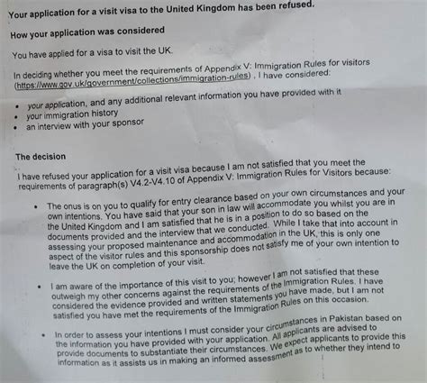 What Should We Do About A UK Standard Visitor Visa Refusal V4 2 A C