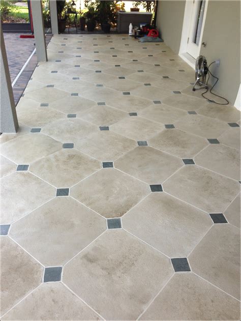Tile Over Existing Concrete Patio Patios Home Decorating Ideas