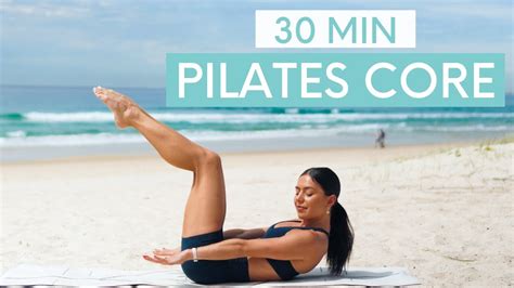 Min Pilates Core Workout At Home Pilates Abs Moderate Youtube