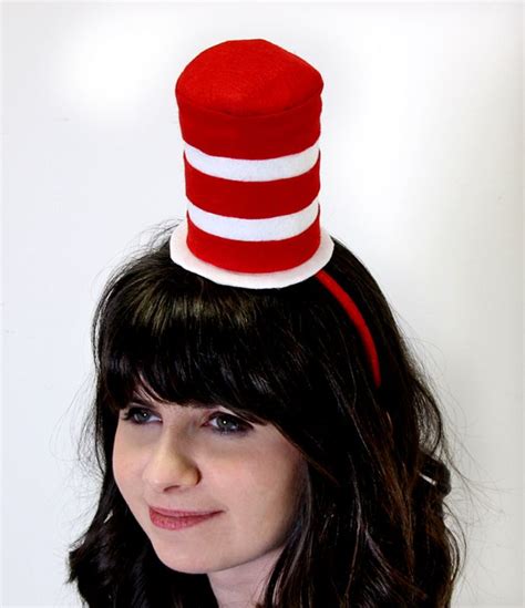 Try This Diy Cat In The Hat Costume At Home Diy For Girls Dr Seuss