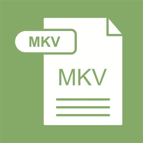 Mkv Vector Icon 20207700 Vector Art At Vecteezy