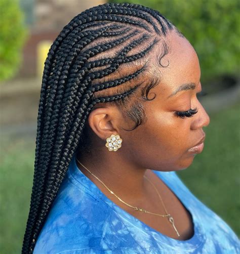 30 Stylish Protective Ghana Braids To Try In 2024 Hair Adviser