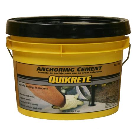 QUIKRETE 10-lbs Anchoring Cement at Lowes.com