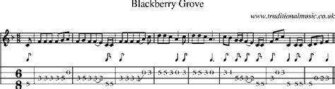 Mandolin Tab And Sheet Music For Songblackberry Grove