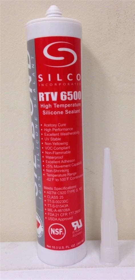 Food Grade RTV Silicone Sealant Adhesive Red High Temp 10 3 Ounce EBay