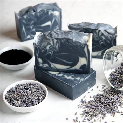 Lavender And Charcoal Soap Project Bramble Berry