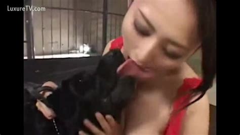 A Compilation Of Women Giving A Kiss Dogs