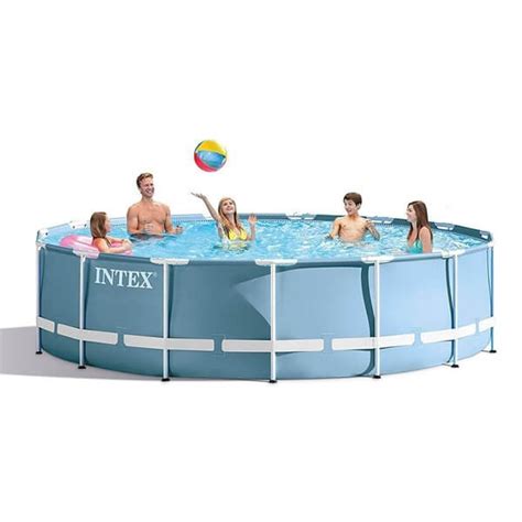Intex Metal Frame Pool 15ft Round With Extras Oasis Pool Products