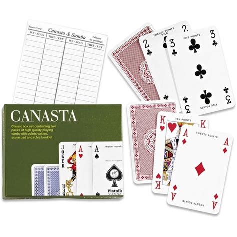 Canasta Card Games Ts Games And Toys From Crafty Arts Uk