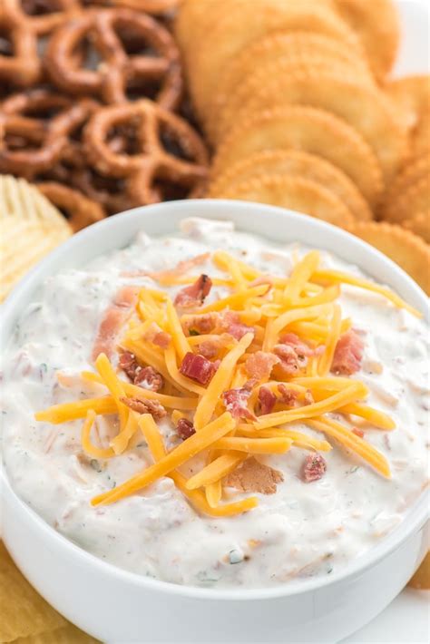 Cheddar Ranch Crack Dip Recipe Deliciously Sprinkled