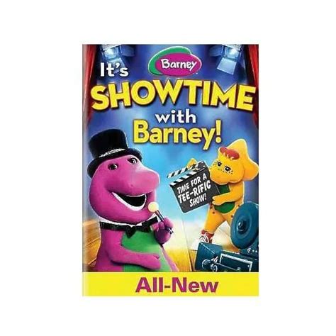 Barney Its Showtime With Barney New Dvds 1409 Picclick