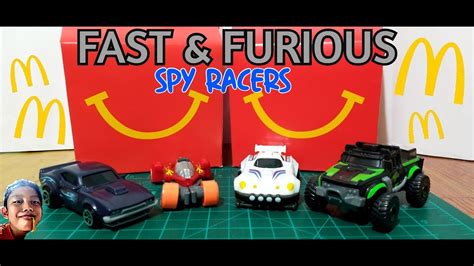 2020 fast and furious spy racers mcdonald s happy meal toys youtube