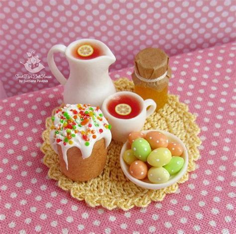 Reserved A Set Of Miniature Foods For Dollhouse And Dolls Etsy
