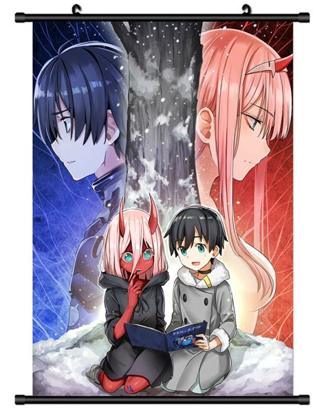 5195 Darling In The Franxx Decor Poster Wall Scroll