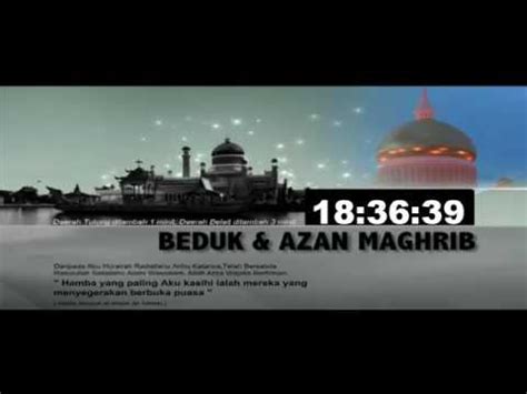 Jadual waktu solat johor bahru waktu solat adalah peruntukan tempoh atau selang masa tertentu bagi masyarakat muslim menjalani syariat solat sama ada fardhu ataupun sunat. Beduk tanda bersungkai dan Azan Maghrib di Brunei suatu ...