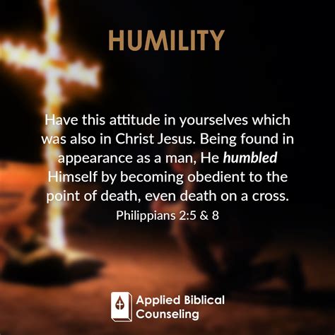 Humility Applied Biblical Counseling