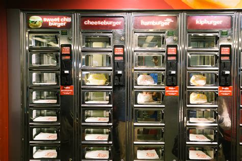 Our range of fresh food, snack and chilled beverage vending machines and new generation newspaper vending machines may also be available for short, medium or long term rentals. Febo vs Smullers: Fast Food Vending Machines in Amsterdam ...