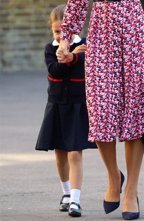 Royal Milestone Princess Charlotte Starts School At Thomass Battersea In London Gold Coast
