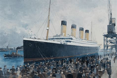 Roger Middlebrook The Maiden Voyage Of The Titanic From Southampton