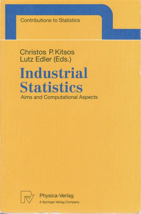 Pdf Industrial Statistics