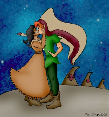 Peter TigerLily Thank You Peter Pan And Tiger Lily Fan Art 16441067