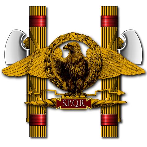 Imperial Roman Eagle With Fasces Peter Crawford By Petercrawford On