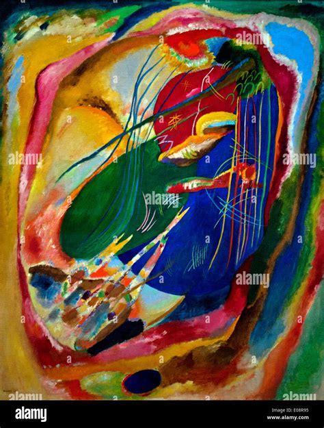 Imagen Con Tres Manchas Nº 196 1914 Wassily Kandinsky 1866 1944