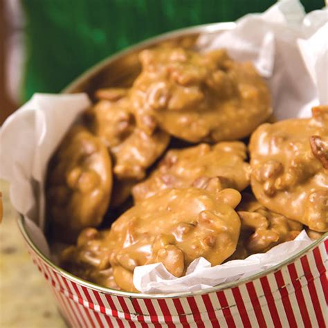 Check out our top 5 classic christmas desserts. Pecan Pralines - Paula Deen Magazine