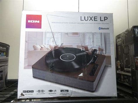 Ion Luxe Lp Turntable Prime Time Auctions Inc