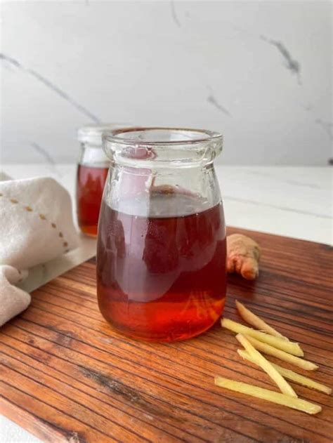 Ginger Infused Honey Recipe