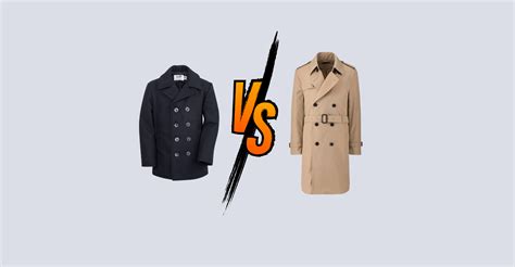 Pea Coat Vs Trench Coat Which One Is Right For You Onpointfresh