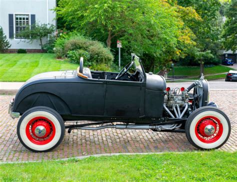1929 Ford Model A Roadster 1930s Era 4 Banger Hot Rod All Original