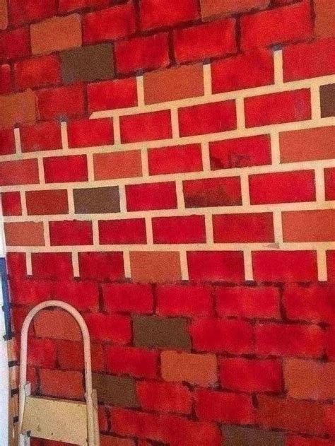 Faux Old Brick Wall Hometalk