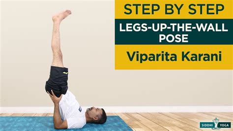 Viparita Karani Legs Up The Wall Pose How To Do Step By Step For