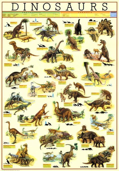 Dinosaurs Posters Dinosaur Posters Poster Art