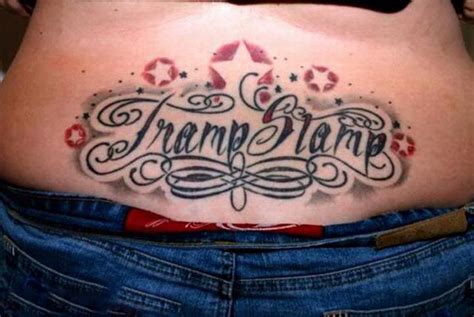 tramp stamp tattoos 20 pics