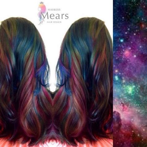 Do Universo Para Os Cabelos O Galaxy Hair Realmente Chama A Atenção